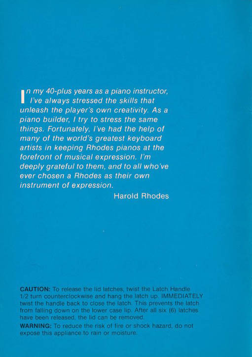Preface By Harold