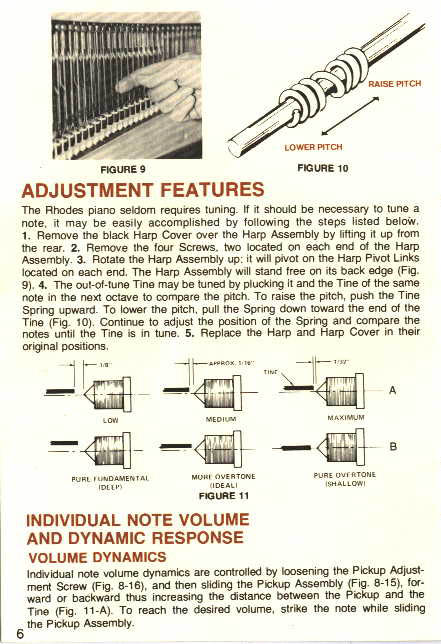 Adjustment Features, Volume Dynamics