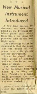 Piano Bass - Press Release